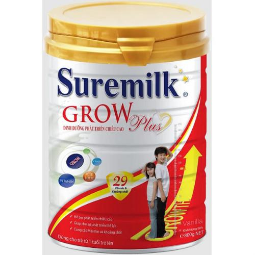 Sữa Bột Suremilk Grow Plus Lon 800gr (Trên 1 tuổi)