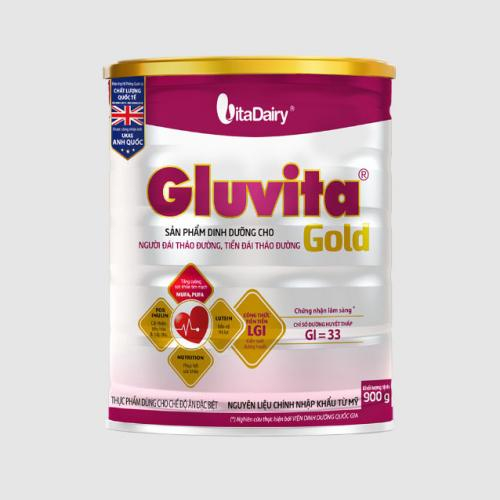 Sữa Bột Gluvita Gold Lon 900gr (Người Tiểu Đường)