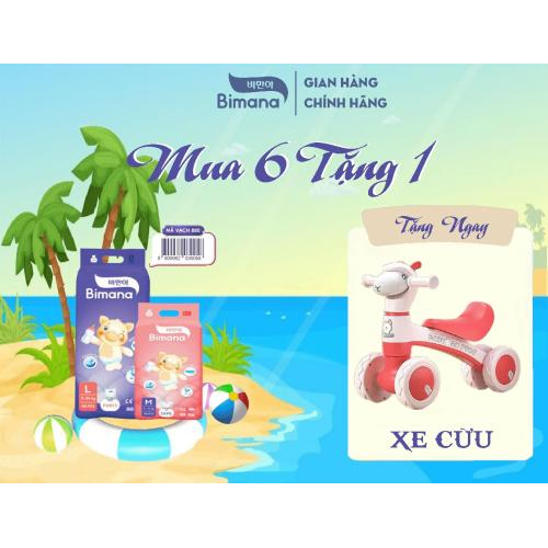 Tã Quần Bimana Hàn Quốc size M